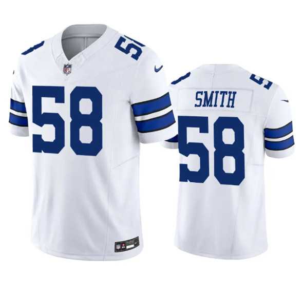 Men & Women & Youth Dallas Cowboys #58 Mazi Smith White 2023 F.U.S.E. Vapor Limited Stitched Football Jersey->dallas cowboys->NFL Jersey